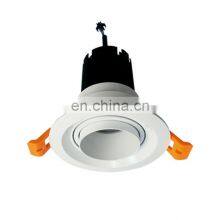 Hotel Home Engineering Cob Accessed Spotlight High Quality Anti-glare Modern Simple Installation Black Dimmable Led Downlight thumbnail-1