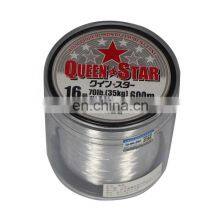 Fast Delivery Queen Star Nylon Thread Transparent Fishing Line For Seawater / Fresh Water thumbnail-1