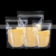 Custom Design Recyclable Eco-Friendly Stand Up Pouch For Food Packaging zipper bopp bags