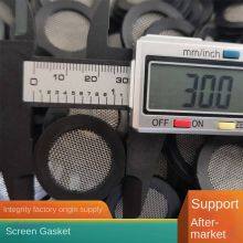 6-minute Rubber Edge-wrapped Rubber Gasket, Water Meter Filter Screen With Filter Pad, Flat Seal, 304 Filter Screen, 40 Mesh, Yufeng thumbnail-3