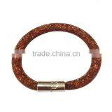 Hot Sale Stardust Bracelet With Crystal Stones Filled Magnetic Clasp Charm Bracelets Bangles thumbnail-1