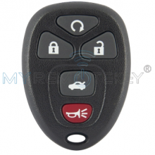 FCC KOBGT04A Remote Fob 5 Button 315Mhz ASK for GM Buick Chevrolet Pontiac Saturn 2004-2012 P/N 22733524 thumbnail-1