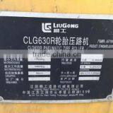 Used and Hot Sale CLG630R LIUGONG Pneumatic Tire Road Roller 30000kg thumbnail-1