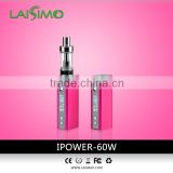 2015 newest laisimo brand ipower 60W Alloy with temp control TC-MOD