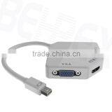 3-in-1 Mini Displayport Adapter DP to VGA DVI for MacBook thumbnail-5