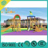 Outdoor Wood Children Playground Equipment MBL02-R13 Amusement Playground Wooden Residential Playground thumbnail-1