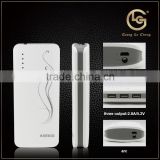 Fast charging light weight high efficiency 13000mah portable mobile tablet power bank
