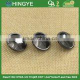 New Arrival 19mm Gunmetal Nickel Free Shank Buttons for Clothes