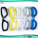 High quality customize silicone swimming glasses goggles frame