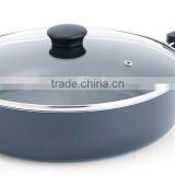 Aluminum Non-stick Milk Stock Sauce Pan Cooking Pot Cookware Set Deep Fry Egg Pizza Pan Wok Casserole thumbnail-1