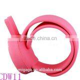 Pink Silicone Change Jelly Watch Face for Kids thumbnail-2