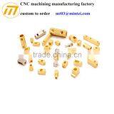 custom CNC machining precision brass components