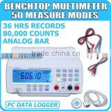 VICHY VC8145 DMM Digital 80000 Counts Bench Top Meter PC Multimeter