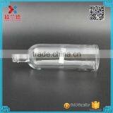 Wholesale 200ml Unique Clear Round Glass Wine Bottle/small Bottles thumbnail-2