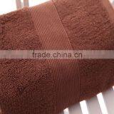 High Quality Custom30x60inch 800g 100% Cotton Towels Brown for Hotel thumbnail-2