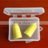 2016 CE Approved PU Foam Bullet Shaped Safety Ear Plugs Economical Earplugs (SNR:33db)