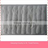 Disposable soft cheap cotton white airline towel