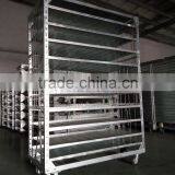 Hot-dip Galvanized Heavy Duty Grower Cart With Sheet Metal Shelves thumbnail-1