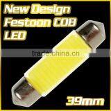High Power 1W Festoon COB LED 39mm Auto Bulb Lighting LED Spare Part