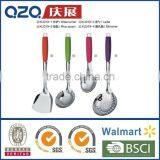CHEAP PRICE UTENSIL STAINLESS STEEL KITCHEN TOOL SETS ,PLASTIC HANDLE KITCHENWARE SETS