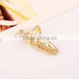 Ring Factory Wholesale Fashion Diamond Crown New Joint Nail Ring thumbnail-5