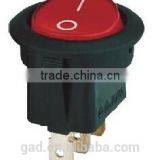 CNGAD KCD1 6A Waterproof Miniature Rocker Switch(250V Boat Switch,3 Pins Rocker Switch)(KCD1-105/B)