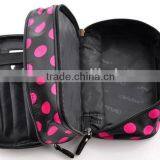 Nice Special Design Double Layer Cosmetic Bag Black thumbnail-2
