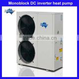 Air to water dc inverter heat pump R410a