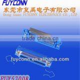 2.16mm Pitch Female Telecom Connector PCB Mount Right Angle