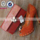Wholesale Cheap Price Italian Shoes and Bag Set thumbnail-2