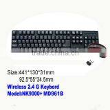 Tablet PC cheap wireless keyboard and mouse