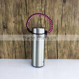 Best Hydro Flask Handle - Paracord Survival Strap Pink and Black Quality Choice