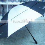 30"*8k Double Canopy Logo Windproof Golf Umbrella