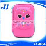 Owl Embossed Smiggle Pencil Case With Compartments, Pencil Case for Kids Quality Choice thumbnail-2