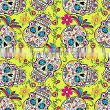 Hot Sale Dazzle Graphic Sugar Skull Design Hydrographic Film No.DGDAS0196 Feature Skull Water Transfer Printing Film thumbnail-2