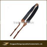 Wholesale Custom Made Leather Camera Strap Color Blue