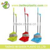 Manufacturer New Hot Sale Promotion Better Long Handle Durable Dustpan and Plastic Broom Set thumbnail-1
