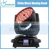 36x10W Triangle Programs LED Wash Moving Head Light