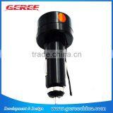 Red Digital Car Voltmeter 12V 24V Cigarette Lighter Voltmeter Thermometer thumbnail-5