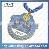 Custom Soft Enamel Metal Sport Medal Lanyard