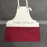 Custom Hign Quality Canvas Bartenders Uniform Apron With Towel Loop thumbnail-2