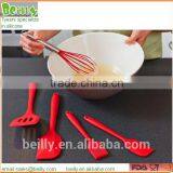 Heat Resistant Cooking Utensils Heavy Dut Silicone, 5 Piece Kitchen Tools