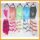 Fashion Long Scarf, Long Stripe Scarf Wholesale,modal Scarf thumbnail-2