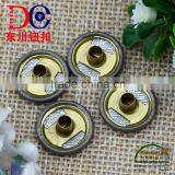 15MM Casual Fastener Twill Design Press Metal Snap Button for Casual Clothing thumbnail-6