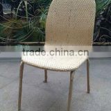 2015 High Quality Stainless Steel paper rattan Outdoor Furniture Chair