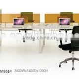 High Partition Team Office Desk (FOH-SF-M3614)