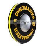 Dynomaster Color Stripe Training Plate Elite Bumper Plate Weight Plate kg