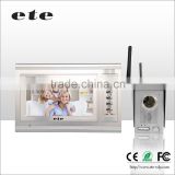 Hom Security 7" LCD 2.4G Wireless Video Door Phone Intercom Doorbell Camera
