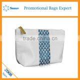 Wholesale Waffle Weave Cosmetic Bag High Quality Travel Cosmetic Wash Bag