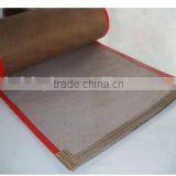 Chemical Resistance Ptfe Teflon Coated Fiberglass Open Mesh Conveyor Belt With Joint thumbnail-6